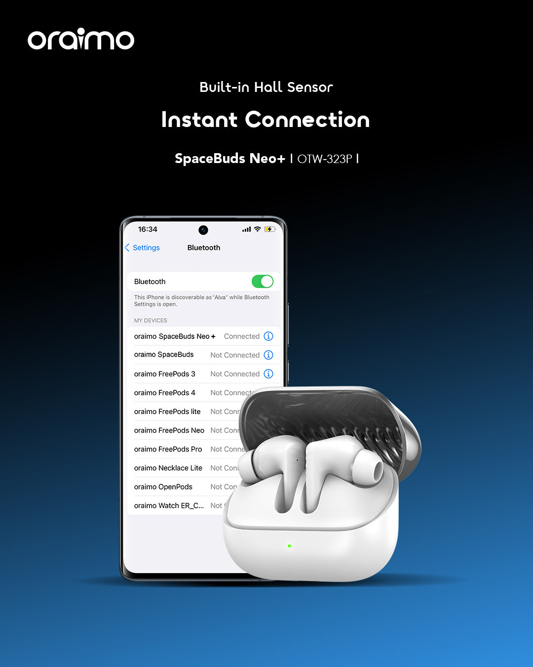 Oraimo Space Buds Neo+ OTW-323P