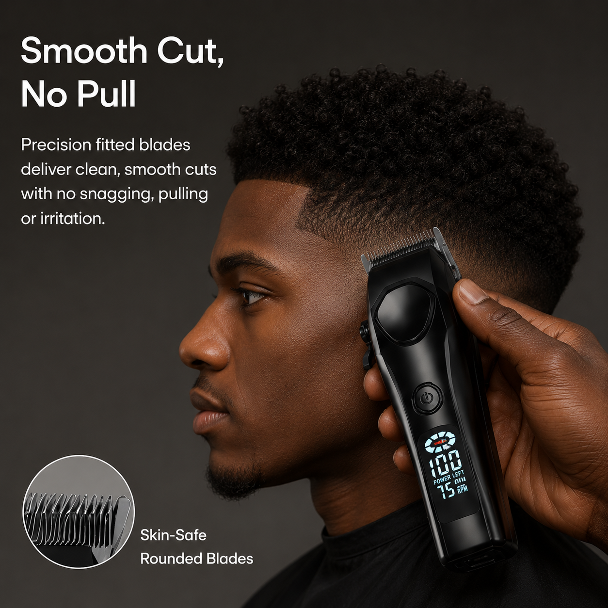Syinix POWERTRIM Smart Hair Clipper 7500 RPM 4H Runtime Type-C SHC-480