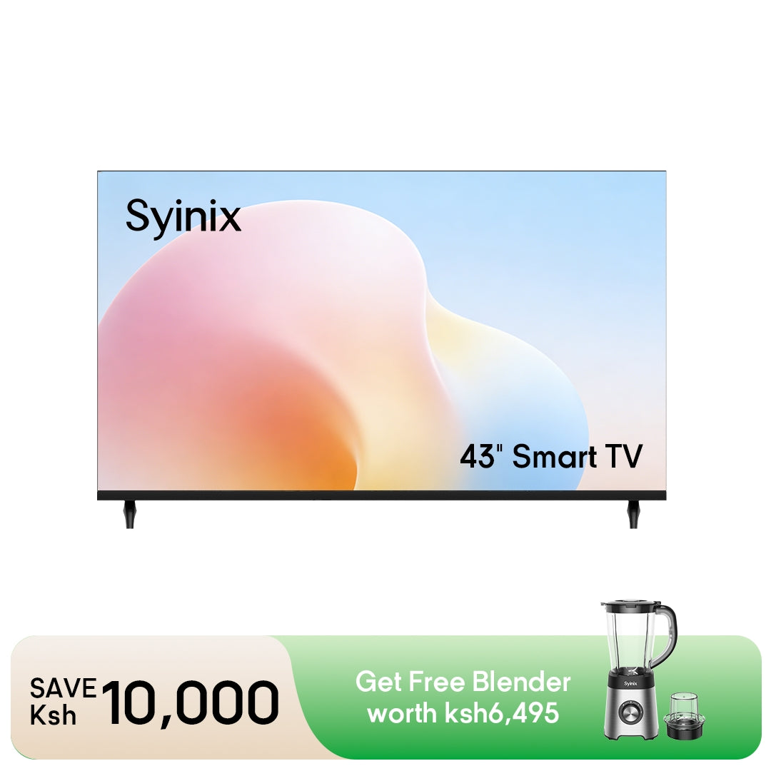 Syinix 43 inch Smart TV 43S65H