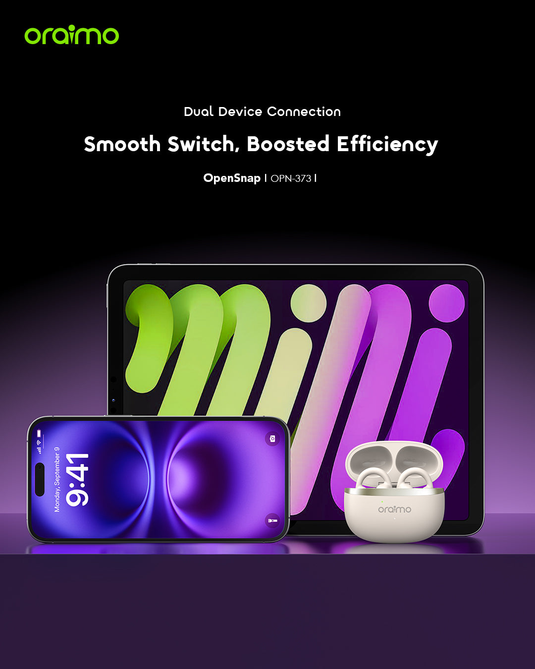 Oraimo OpenSnap Earphone OPN-373