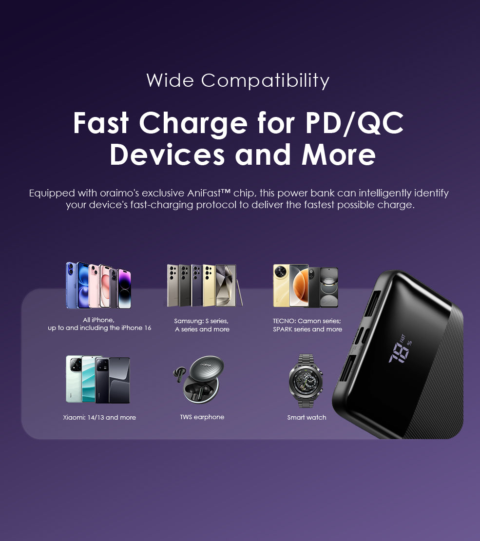 Oraimo Power Bank OPB-7100Q