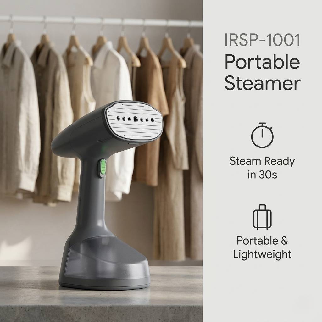 Syinix Portable Handheld Garment Steamer 30s Quick Heat IRSP-1001