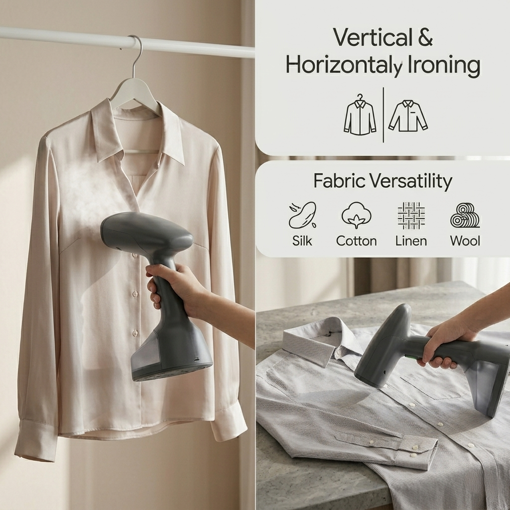 Syinix Portable Handheld Garment Steamer 30s Quick Heat IRSP-1001
