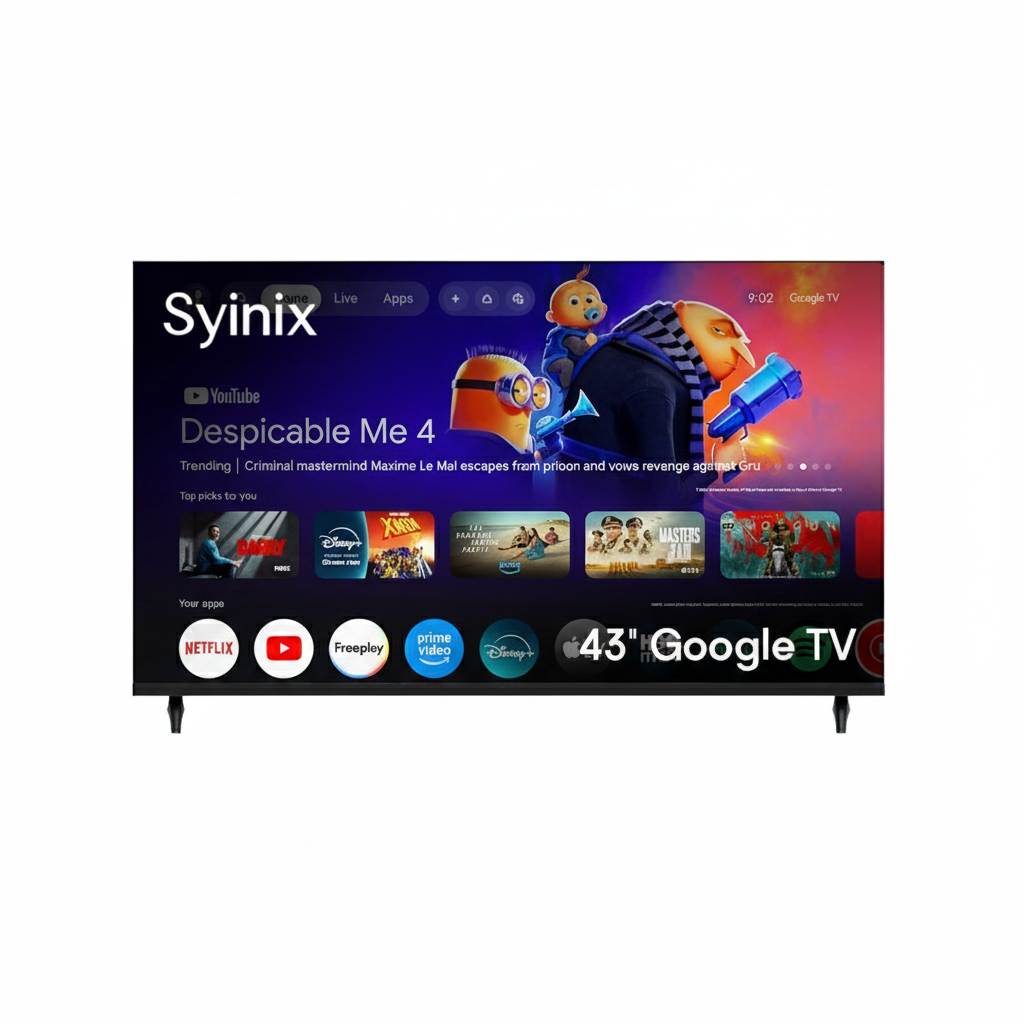 Syinix Google TV HDR 43 inch 43A61H