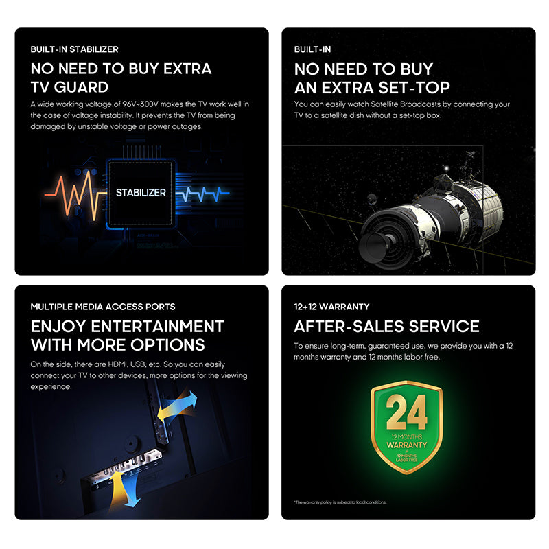 Syinix Smart TV 43 inch 43S65H