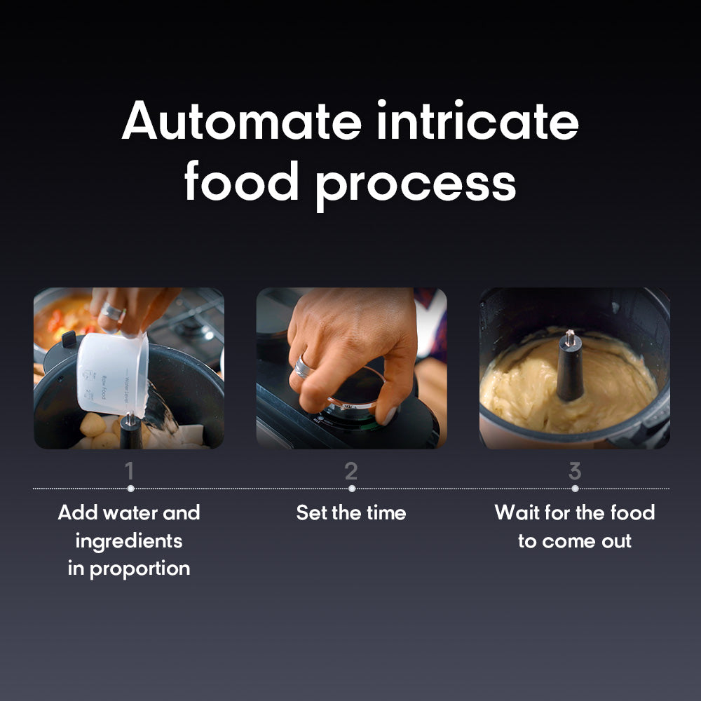 Syinix Ugali Cooker Automatic All-Purpose Swallow Food 5L SFM50E1