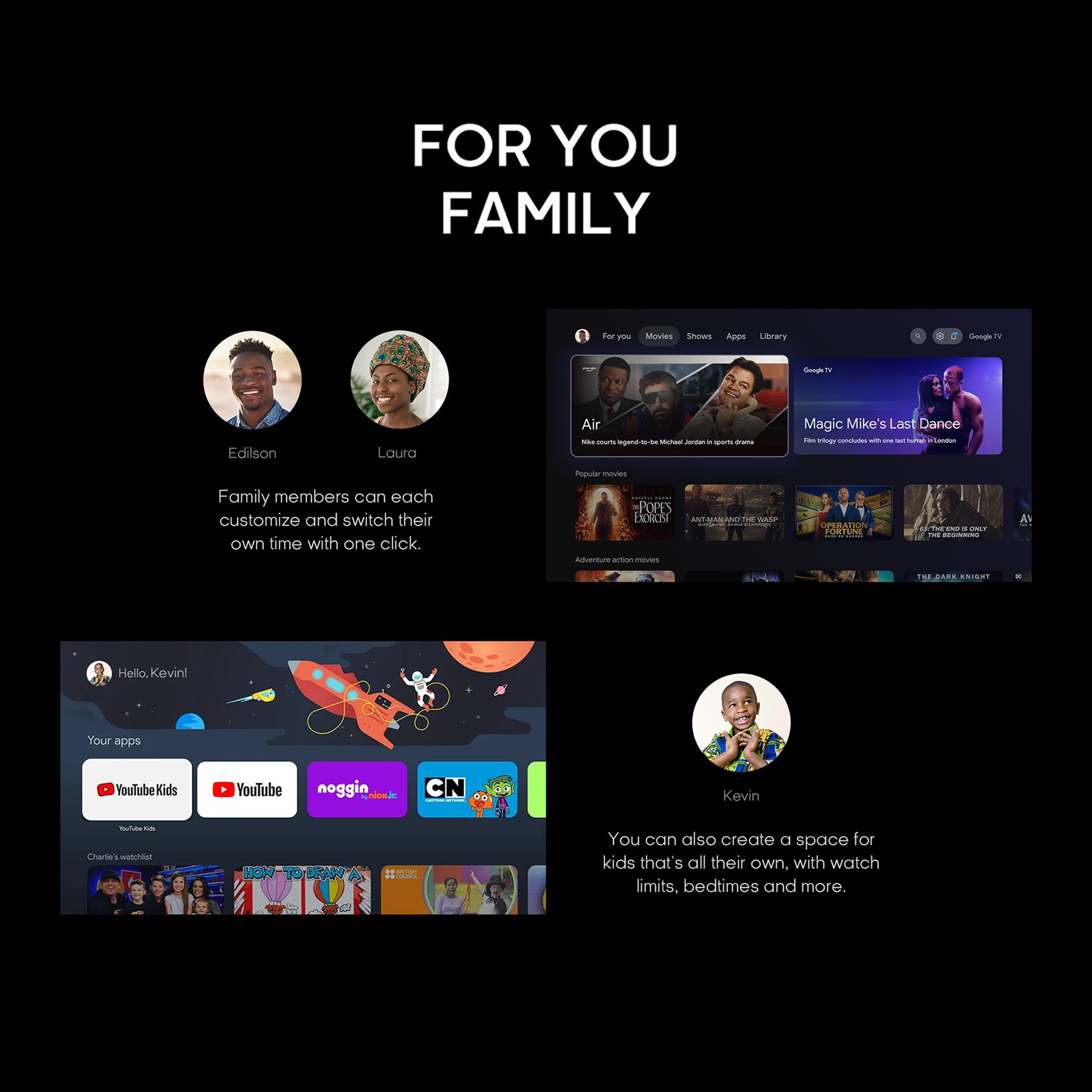 Syinix Google TV Premium UHD 4K 55 Inch - 55U61G