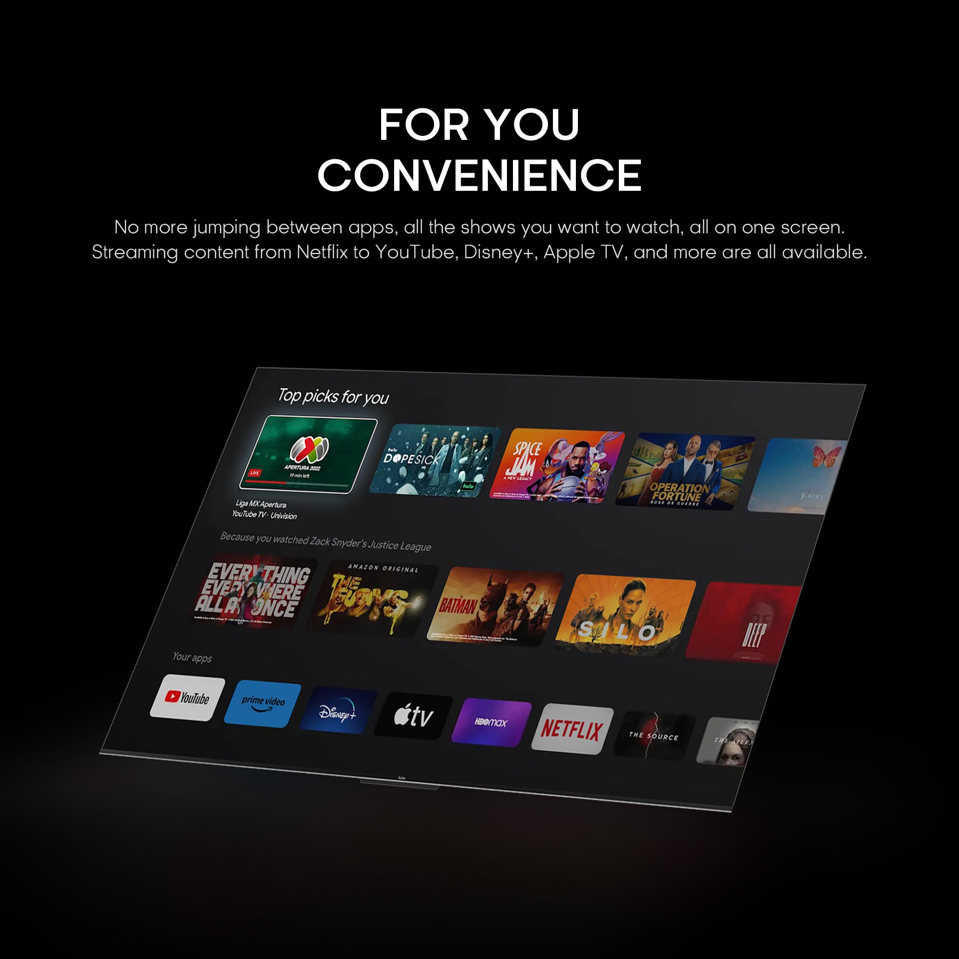 Syinix Google TV Premium UHD 4K 55 Inch - 55U61G