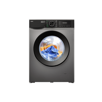 Syinix Washing Machine Front Loading Baby Care Steam Wash Grey 10KG V10WFT
