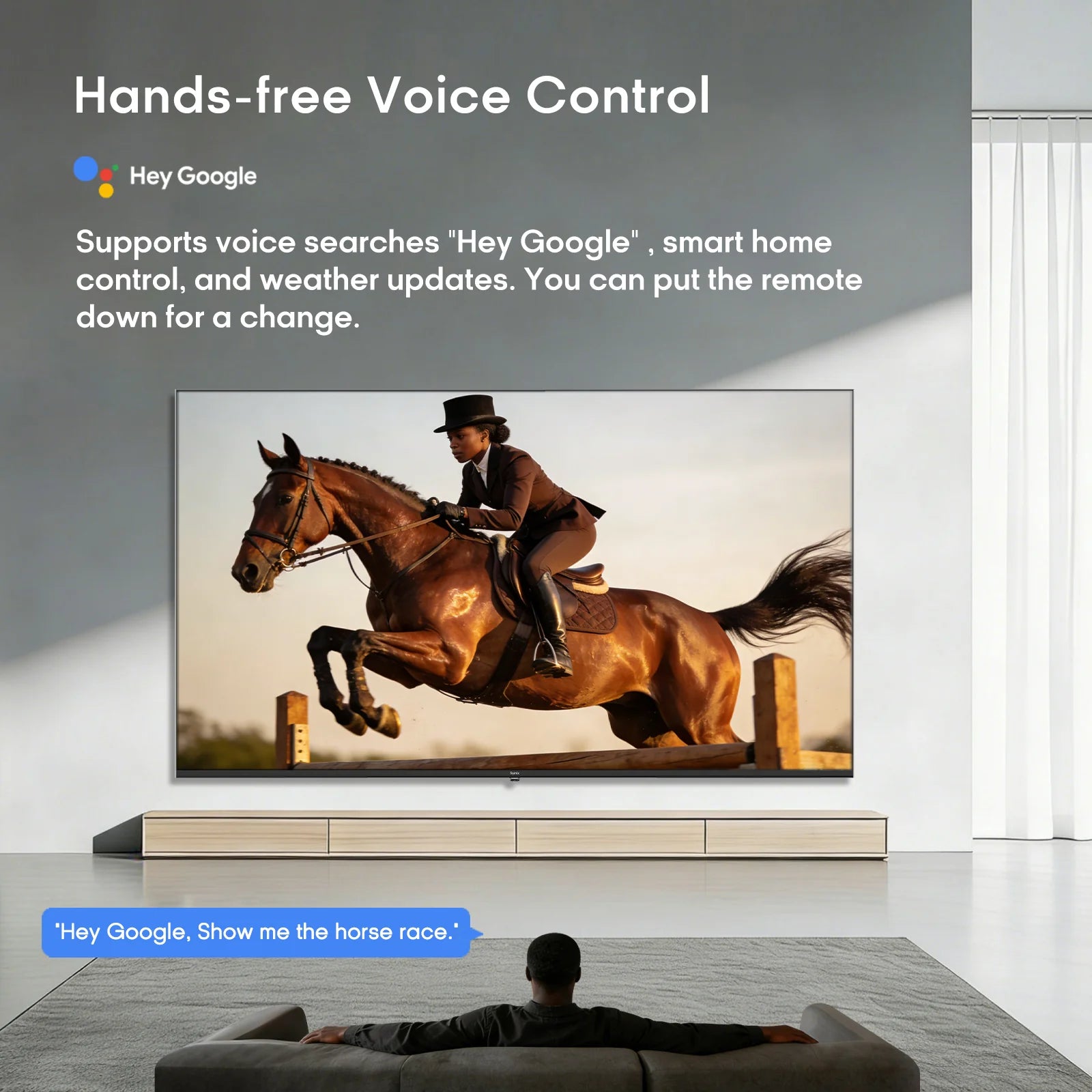 Syinix 86 inch QLED 4K Google TV Dolby Vision Dolby Atmos  86Q61K