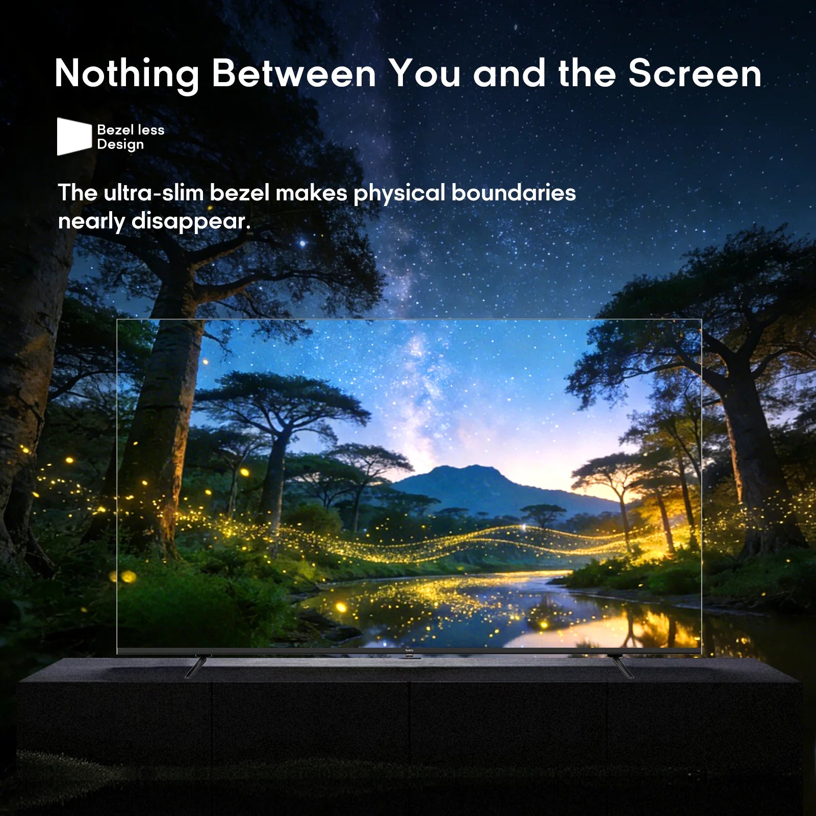 Syinix 86 inch QLED 4K Google TV Dolby Vision Dolby Atmos  86Q61K