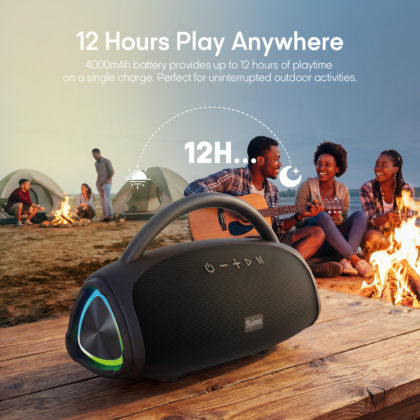 Syinix Trochi Pro 30W Portable Wireless Speaker V30