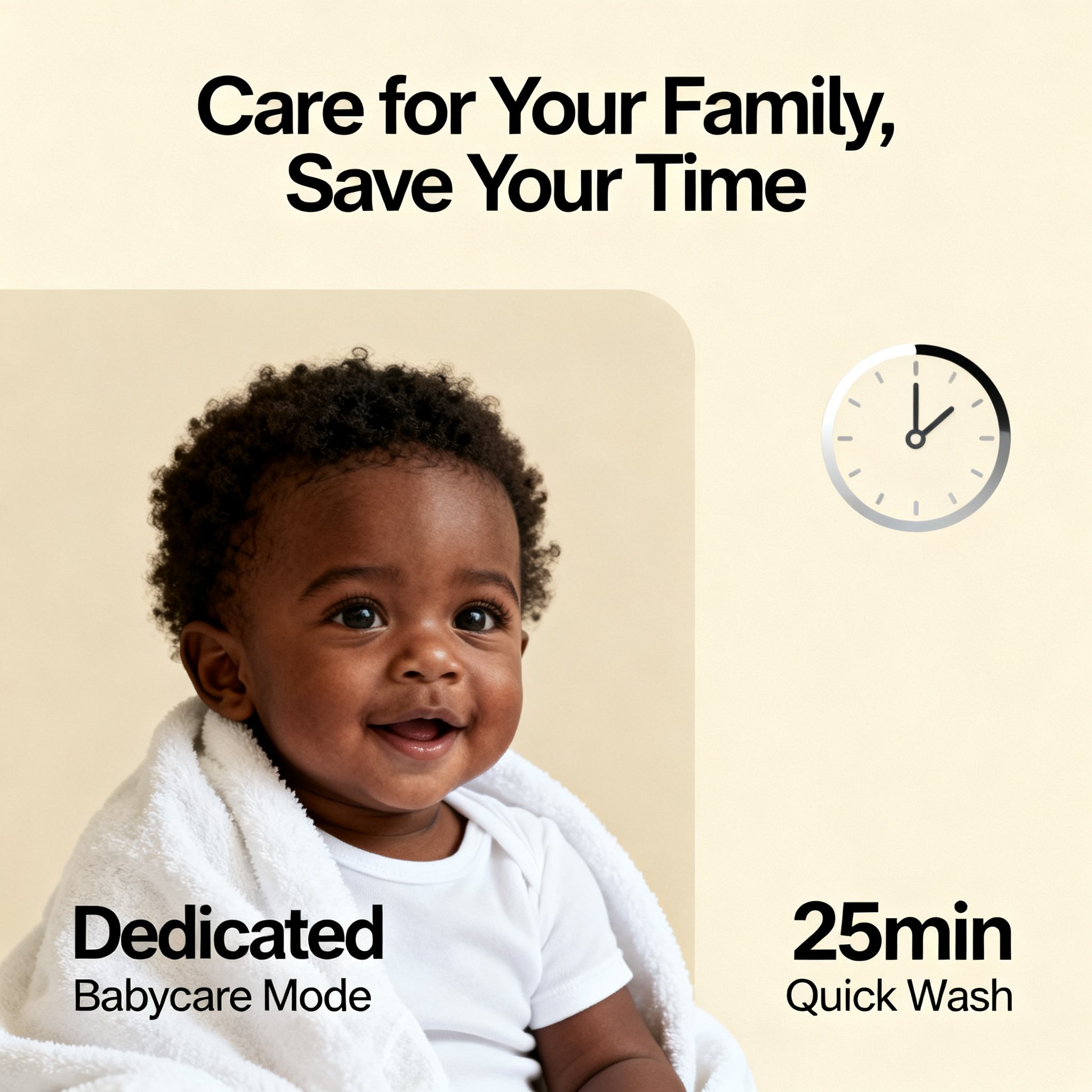 Syinix PrimeWash 10.5kg Top Load Washing Machine AI Smart Wash Baby Care P10WTT