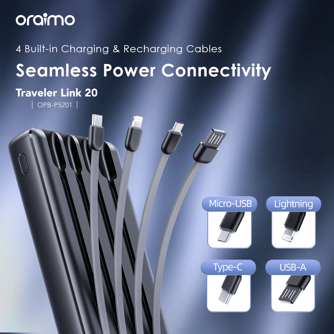 Oraimo Travel Link 20 Power Bank OPB-P5201