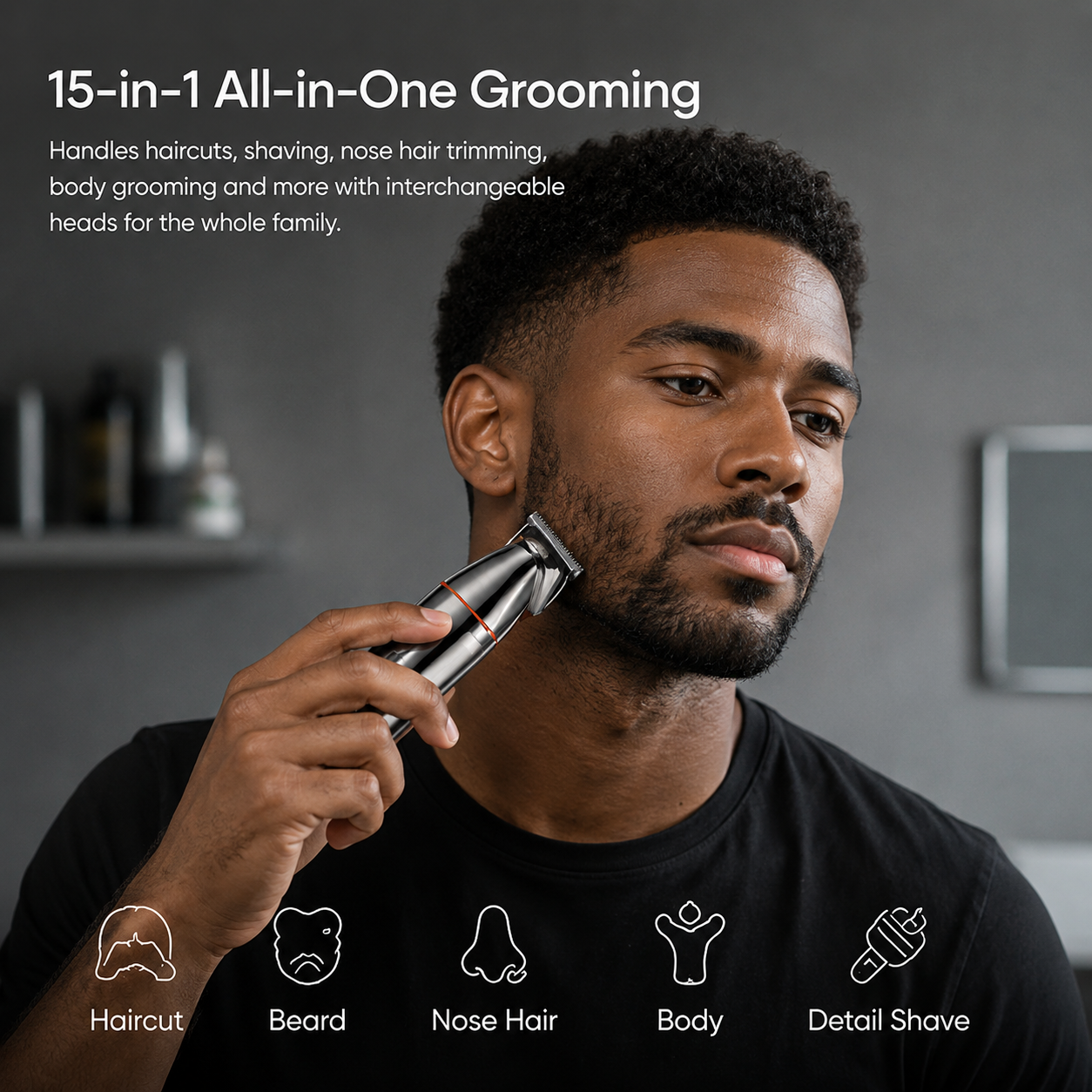 Syinix POWERTRIM Ultimate 15-in-1 Grooming Kit SHC-880P