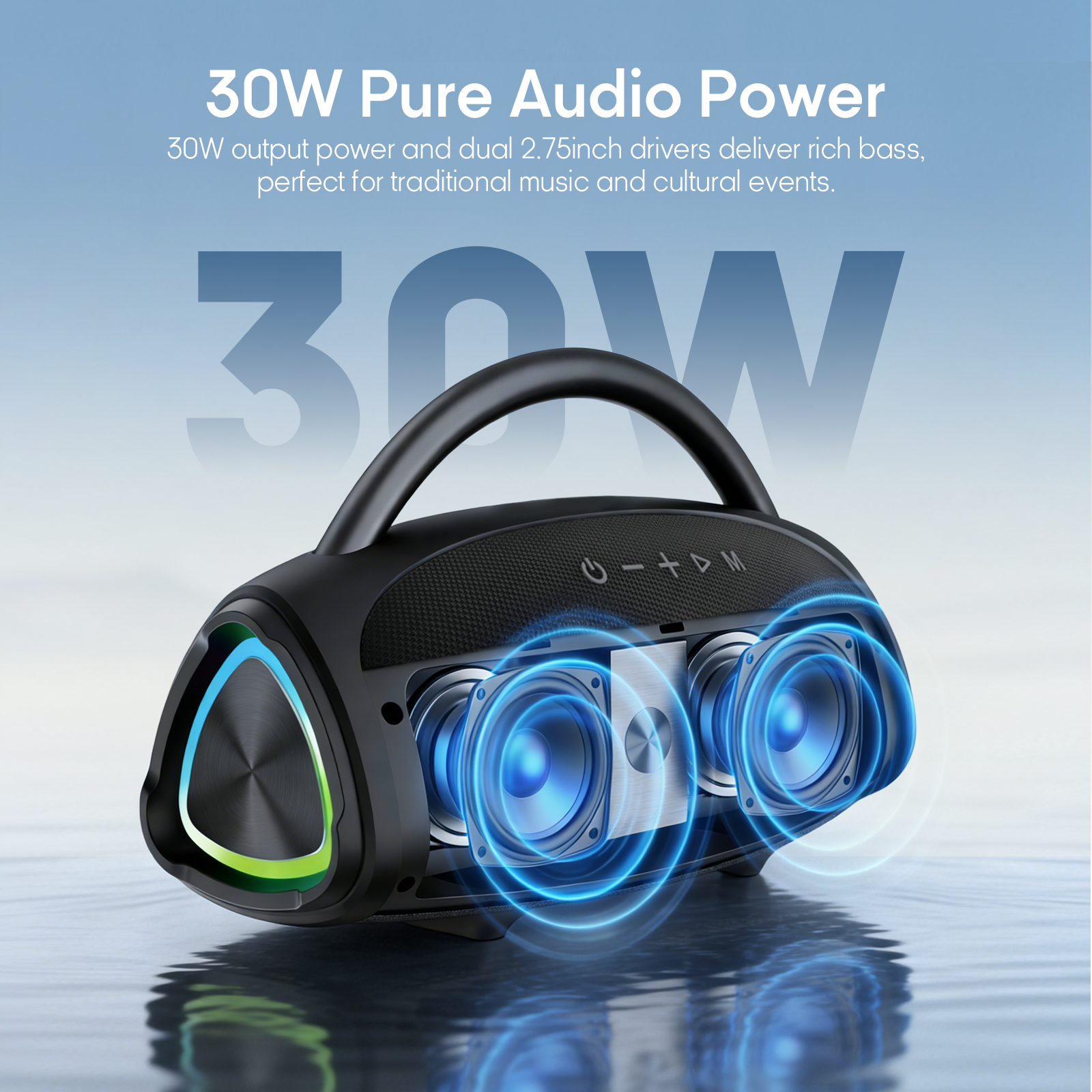 Syinix Trochi Pro 30W Portable Wireless Speaker V30