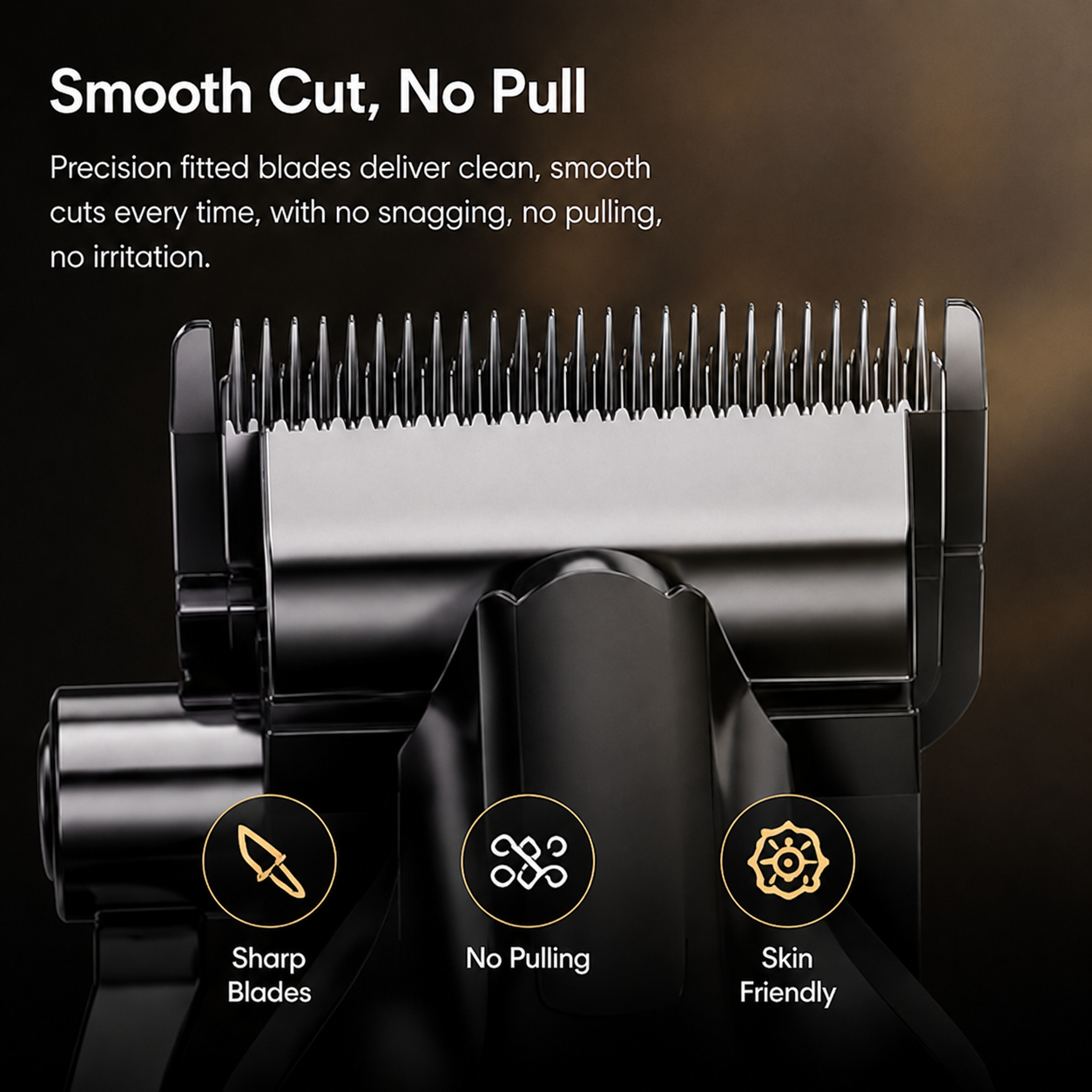 Syinix POWERTRIM Elite Premium Hair Clipper — 7500 RPM Titanium Blade Flagship SHC-780
