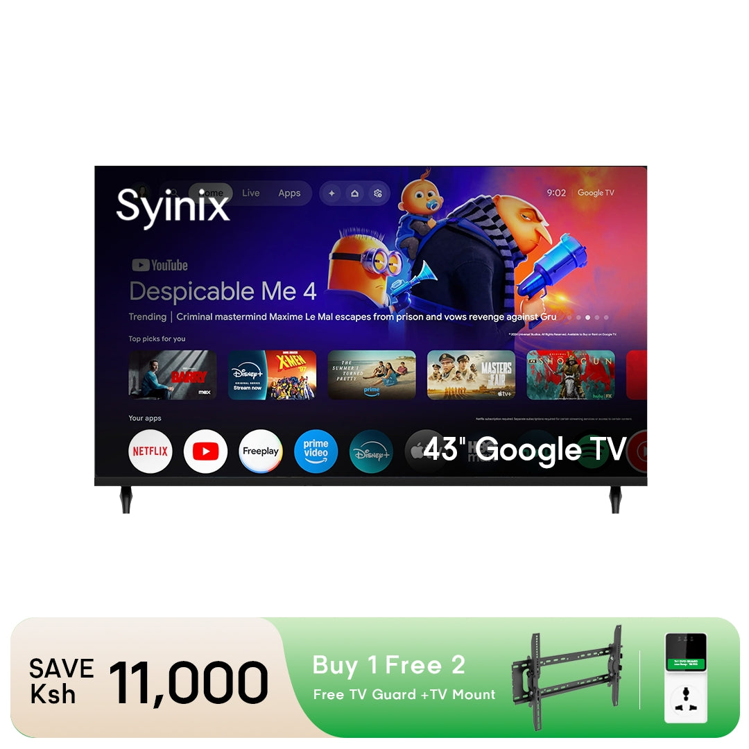 Syinix Google TV HDR  43 inch 43A61H