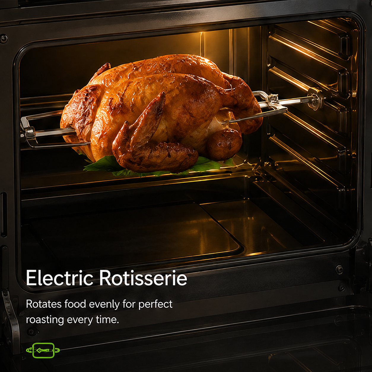 Syinix Standing Cooker Gas Cooker with Electric Oven 3 Gas Burners 1 Hot Plate 60 cm*60 cm Q60GC3