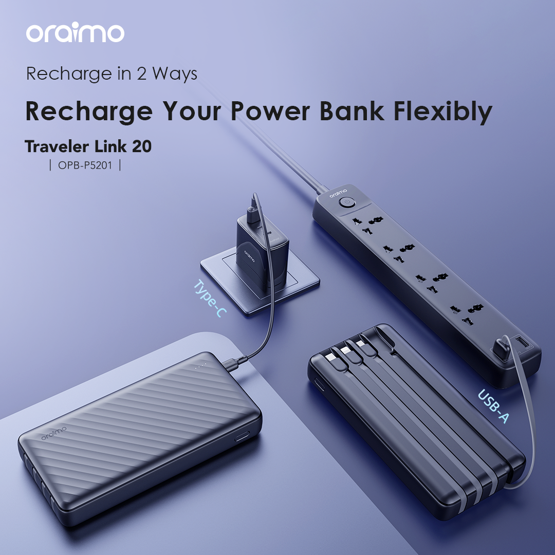 Oraimo Travel Link 20 Power Bank OPB-P5201