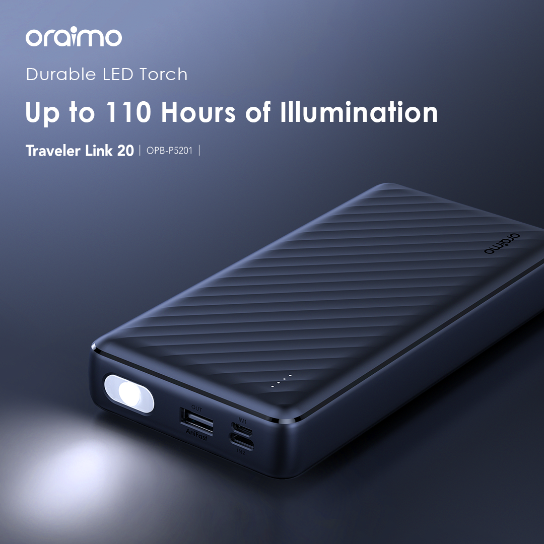 Oraimo Travel Link 20 Power Bank OPB-P5201
