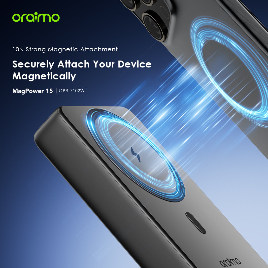 Oraimo Magnetic Wireless Charge Power Bank OPB-7102W