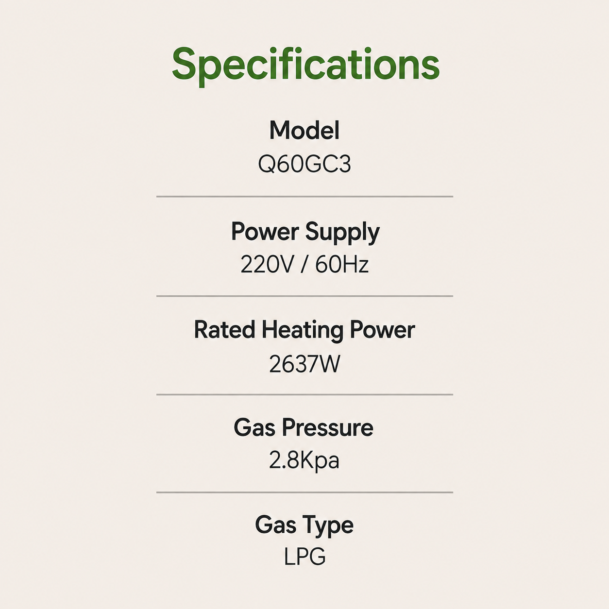 Syinix Standing Cooker Gas Cooker with Electric Oven 3 Gas Burners 1 Hot Plate 60 cm*60 cm Q60GC3