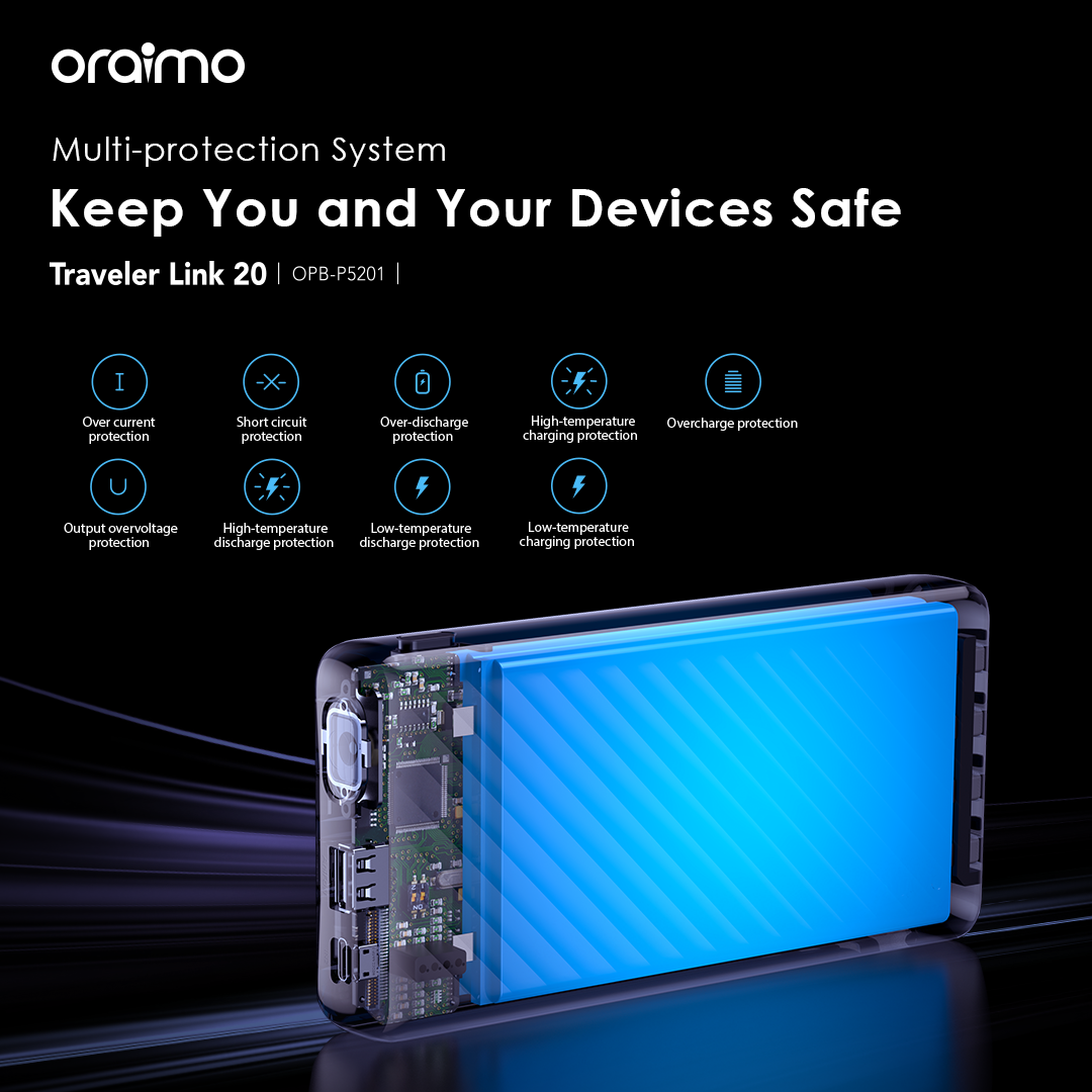 Oraimo Travel Link 20 Power Bank OPB-P5201