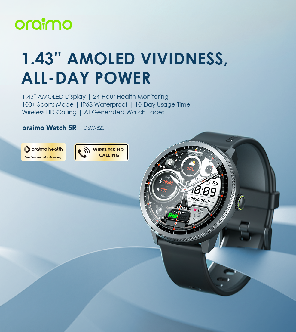 Oraimo Smart Watch5R OSW-820