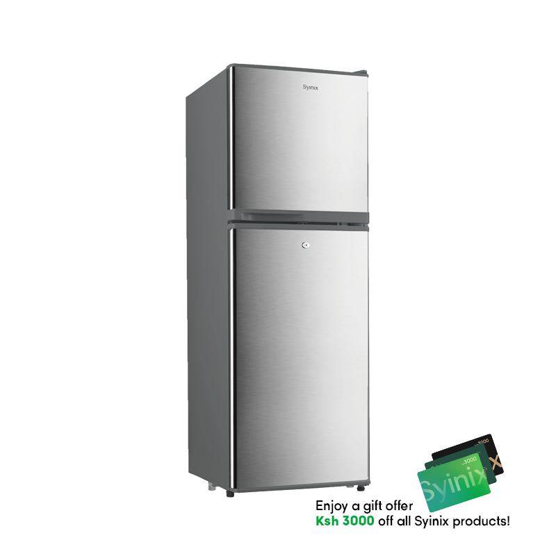 Syinix Fridge Energy Star 137L Silver FD180BF02K