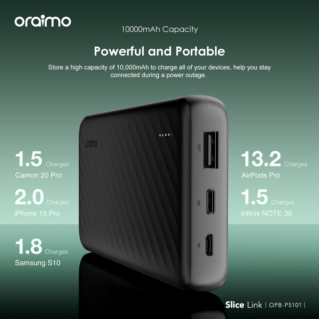 Oraimo Slice Link Power Bank OPB-P5101