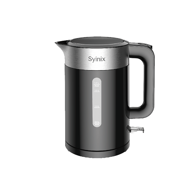 Syinix Electric Kettle Food-Grade Black 1.7L Q17KE1