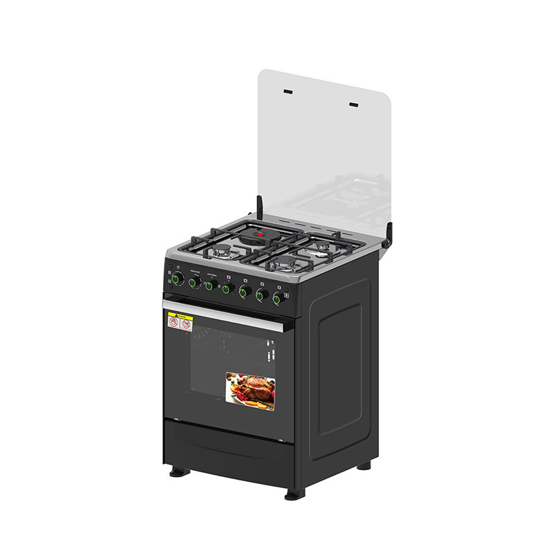 Syinix Standing Cooker Gas Cooker&nbsp;with Electric Oven 3 Gas Burners 1 Hot Plate 60 cm*60 cm Q60GC2