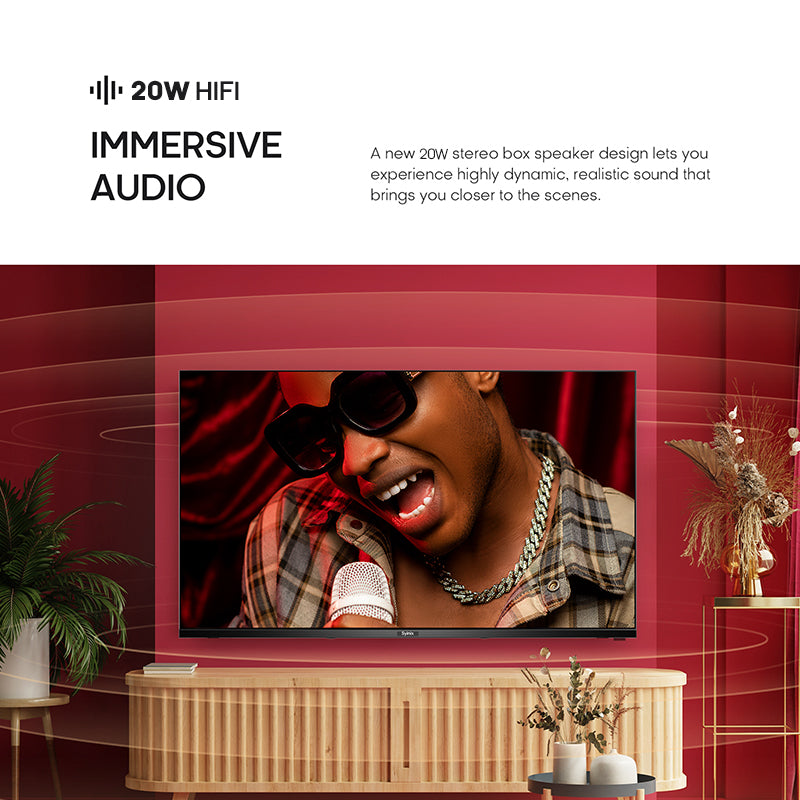 Syinix Smart TV 43 inch 43S65H