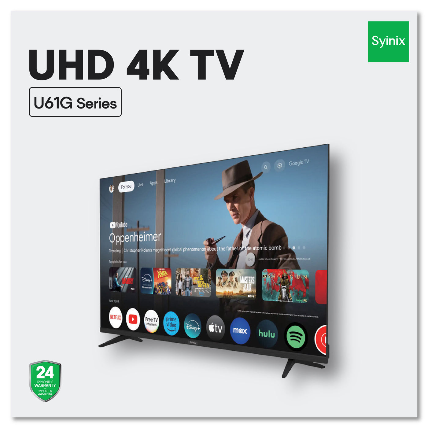 UHD 4K TV - 55U61G