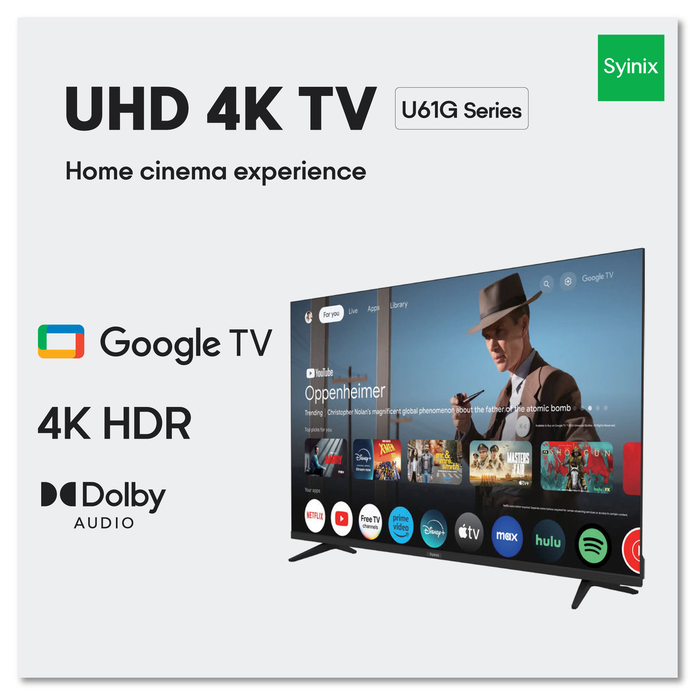 UHD 4K TV - 55U61G