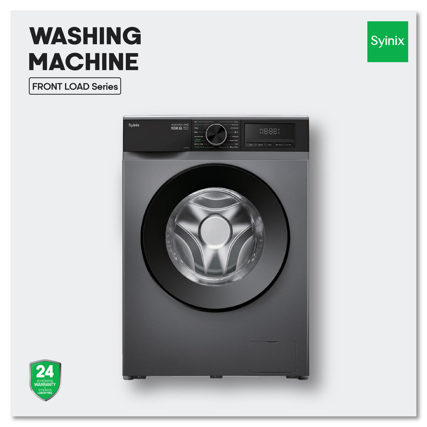 Washing Machine - 10Kg Front Load