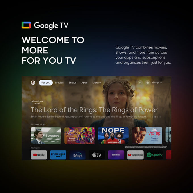Syinix Google TV Premium UHD 4K 50 Inch - 50U61G