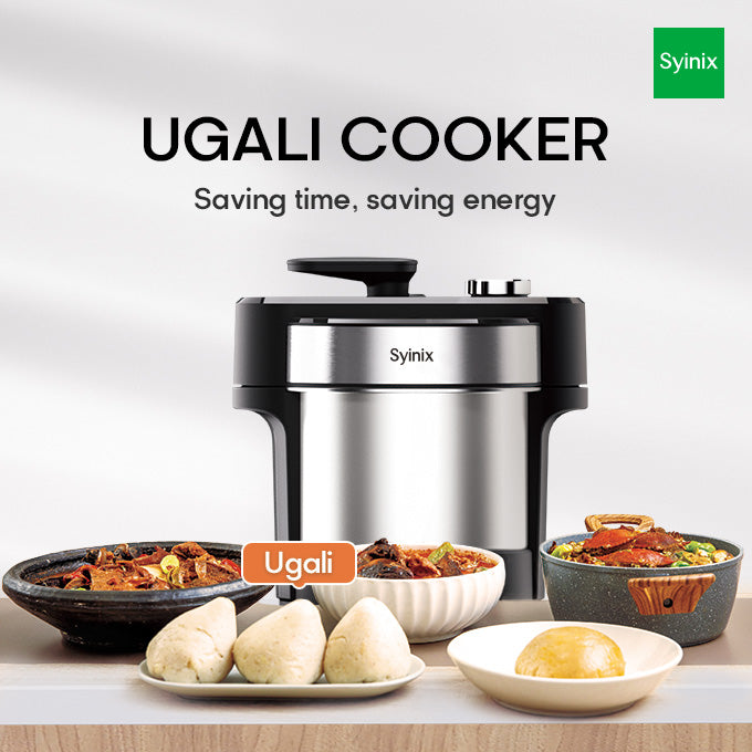 Syinix Ugali Cooker Automatic All-Purpose Swallow Food 5L SFM50E1