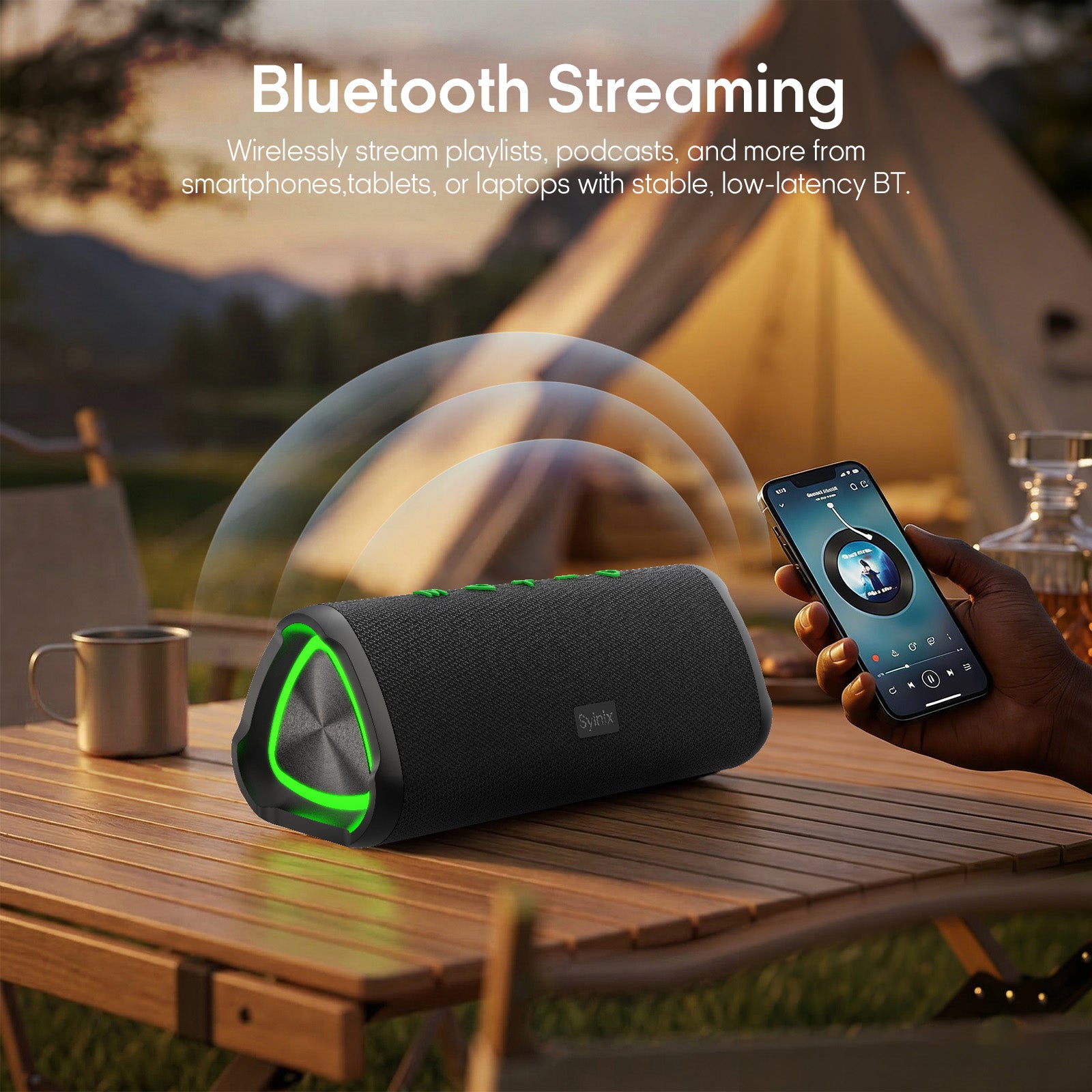 Syinix Trochi Mini 10W Portable Wireless Speaker V13
